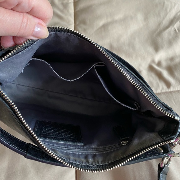 Coach Kristen Black Shoulder Bag - Picture 6 of 10